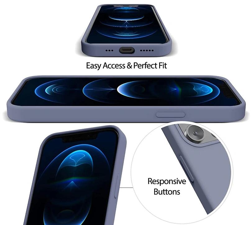 Smart Samsung Galaxy A57 Mercury silikoninis dėklas, levandų, 2 nuotrauka